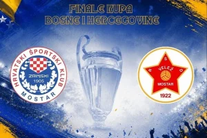 Zrinjski i Velež danas igraju prvi duel finala Kupa BiH