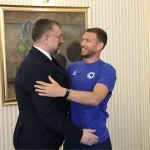 Konaković uručio diplomatske pasoše reprezentativcima Bosne i Hercegovine uoči Svjetskog prvenstva