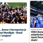 Regionalni mediji s oduševljenjem izvjestili o historijskom uspjehu Zmajeva