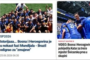 Regionalni mediji s oduševljenjem izvjestili o historijskom uspjehu Zmajeva