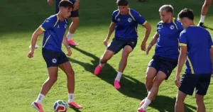 Zmajevi trenirali na stadionu na kojem će u subotu imati “generalku” protiv Paname