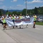 Učesnici ultramaratona Vukovar – Srebrenica stigli u Potočare uoči kolektivne dženaze