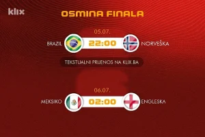 Osmi dan nokaut faze: Dva vrhunska susreta pred nama, Brazilci i Englezi blagi favoriti
