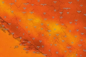 Građane BiH danas očekuje izuzetno vruć dan, upaljen narandžasti meteoalarm: Temperature će ići do 39 °C