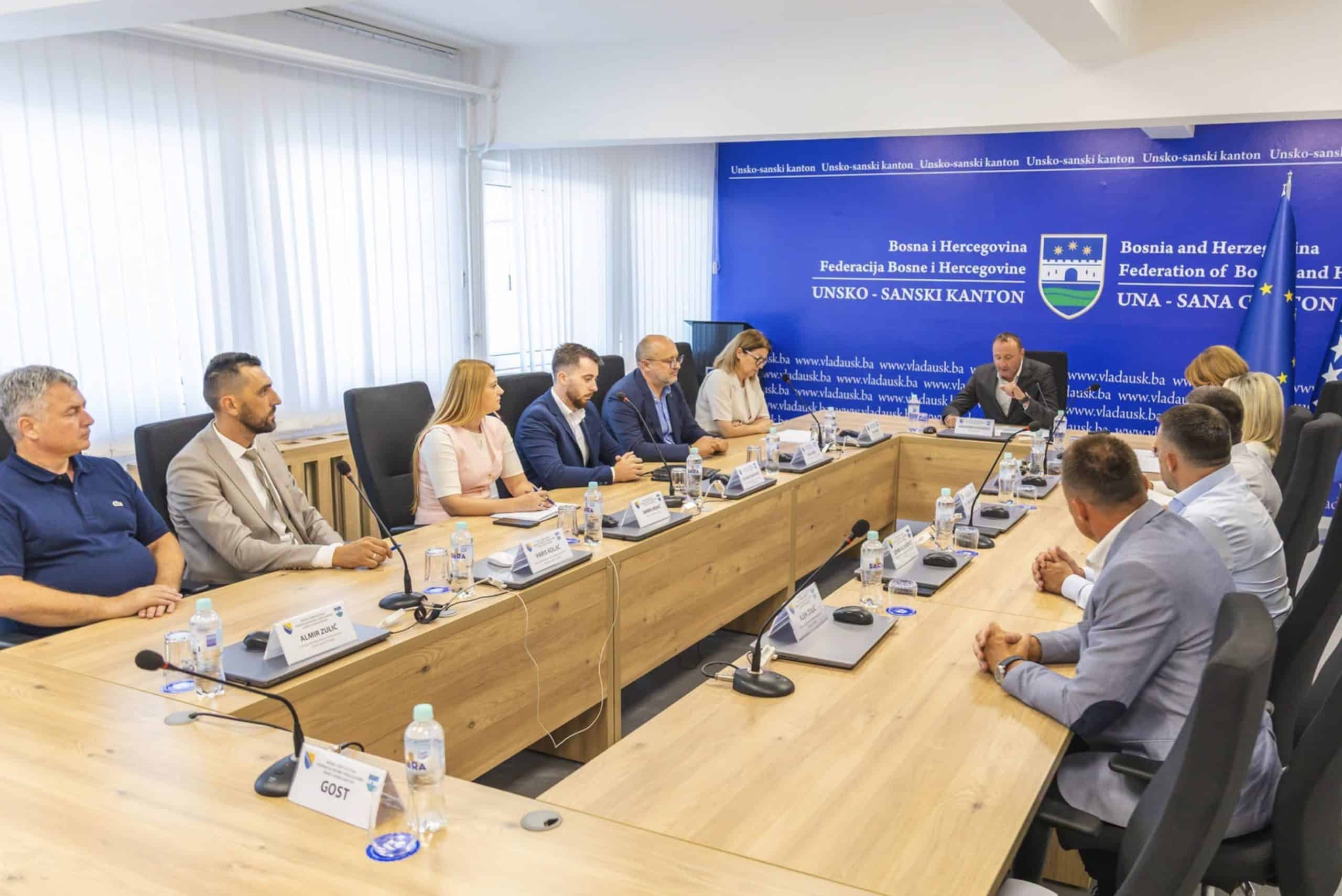 Održana konstituirajuća sjednica novoformirane Vlade USK