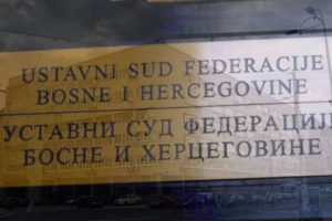 Ustavni sud FBiH 3. septembra o odlukama Skupštine USK i zahtjevu Kluba Srba