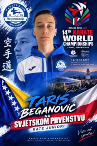 Odlične vijesti stižu iz Karate kluba „Regeneracija“ i predstavljaju još jedno veliko priznanje za sport u Velikoj Kladuši.